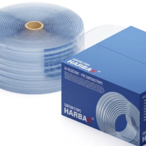 HARBAX Single Rib PVC Curtain Strip