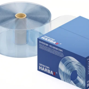 HARBAX Clear PVC Curtain Strips